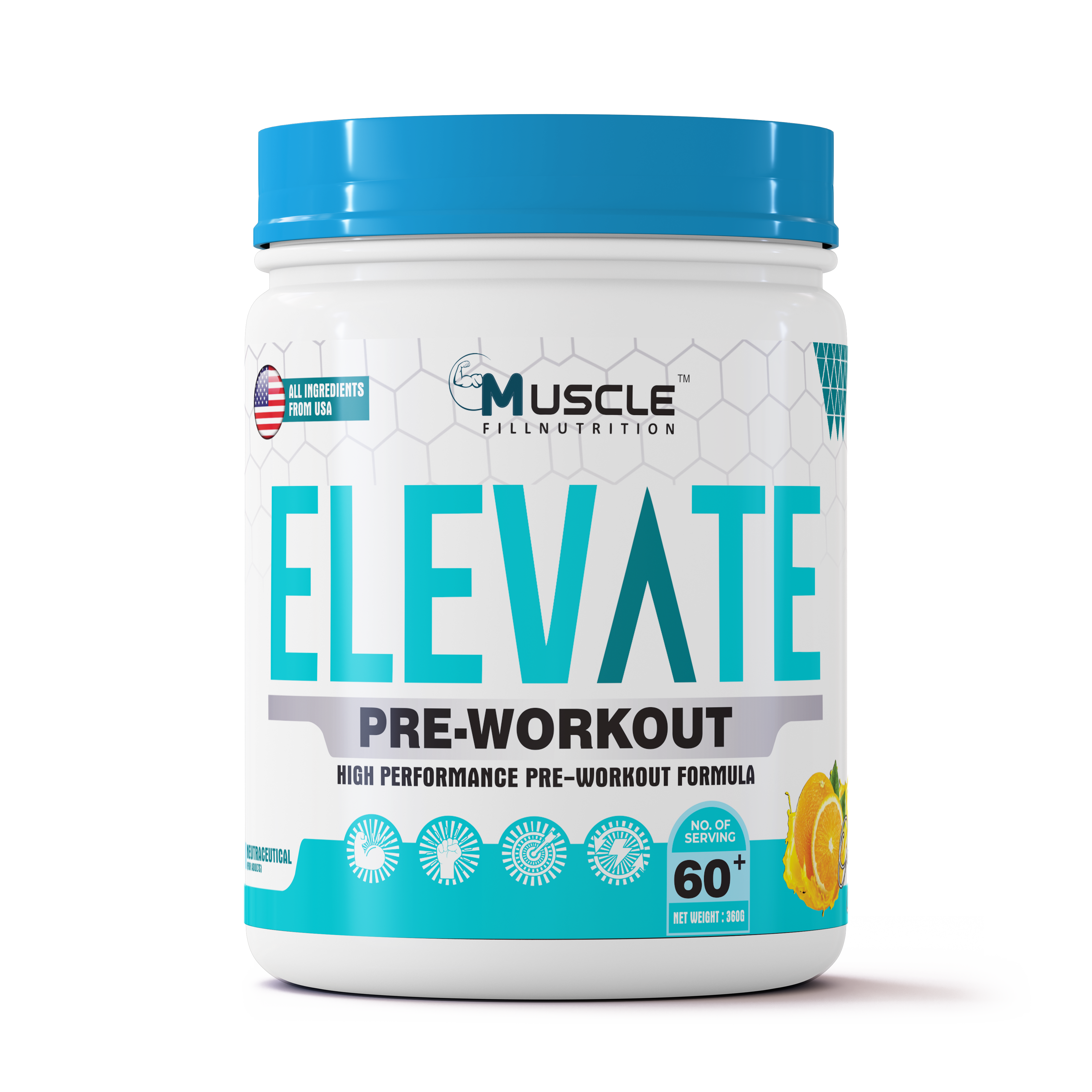 Elevate Pre-Workout (High Performance Pre-Workout Formula)