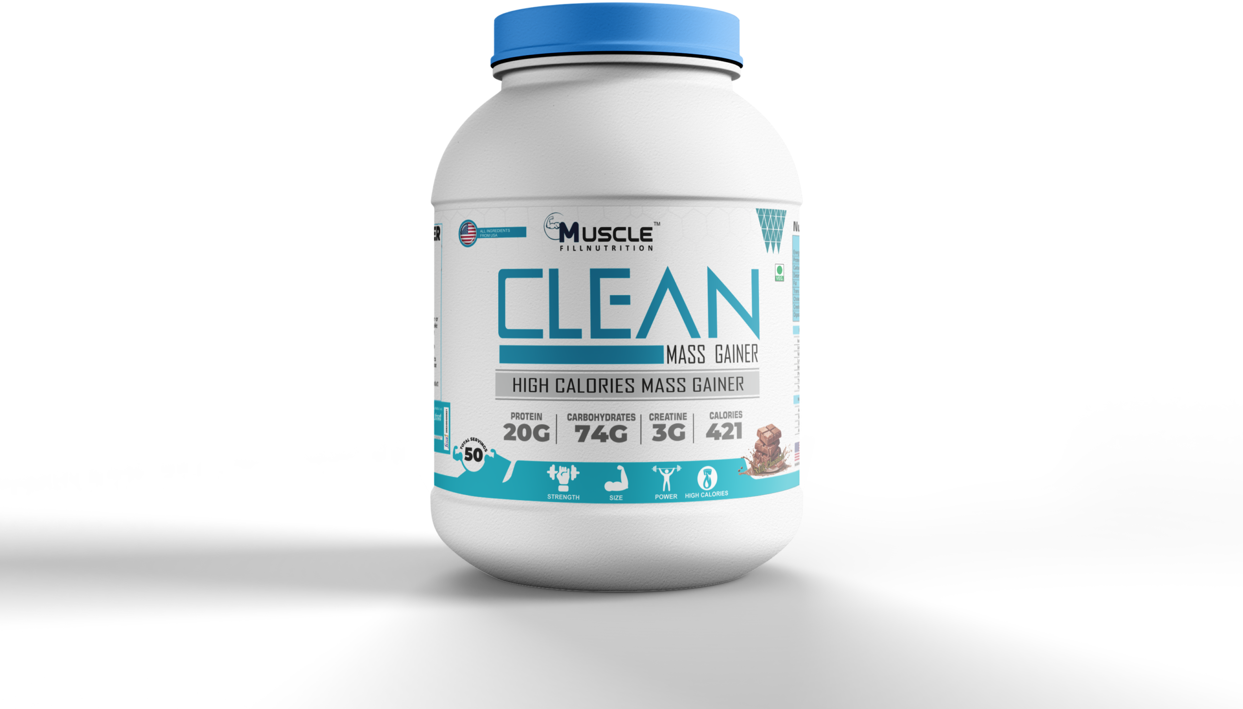 Clean Mass Gainer Chocolate Flavour